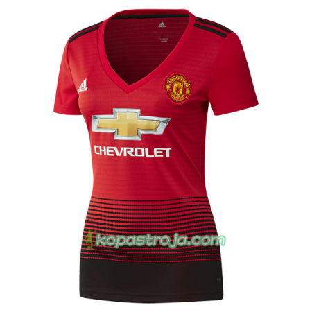 Billiga Fotbollströjor Manchester United Dam Hemma tröja 2018/19 Kortärmad